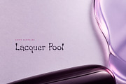Fluidglaze Liquid Display Font, a Handwritten Font by Graphic Spirit (Thumbnail 3 of 8)