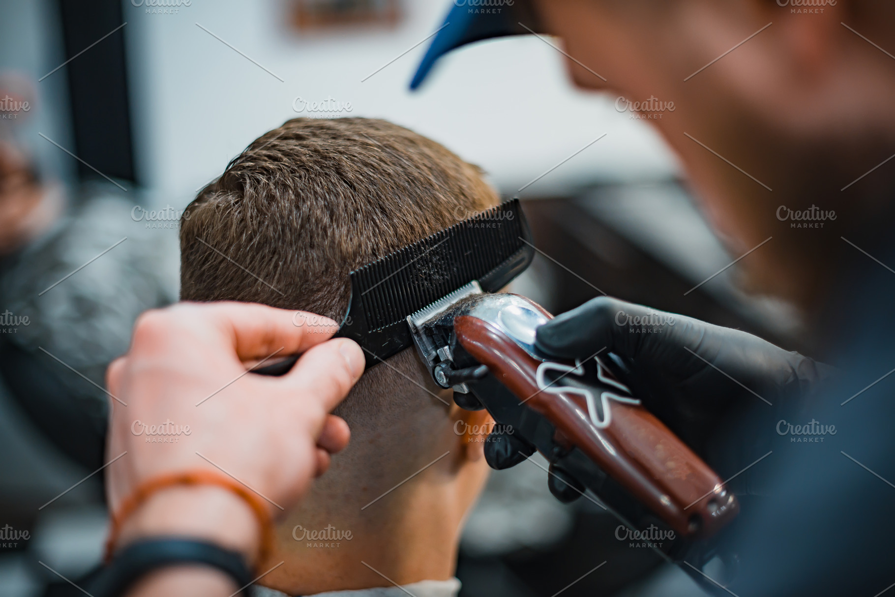 Haircut containing barber, barbershop, and hair, a Beauty & Fashion Photo by Rov.7