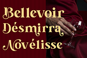 Nurencia Decorative Display Font, a Serif Font by Rasio Studio (Thumbnail 6 of 10)
