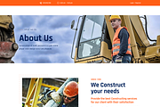 Construction Vue Nuxt JS Template, a Vue Template by HasThemes (Thumbnail 2 of 3)