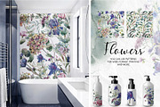 Set of watercolor flowers, a Decorative Illustration by RushkinaAntonina (Thumbnail 3 of 11)