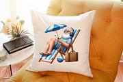 Funny Summer Grandpa Sublimation Cli, an Illustration by Sublimation Artist (Thumbnail 6 of 6)