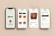 Phone Screen Mock-up, a Device Mockup by zippypixelstudio (Thumbnail 7 of 12)