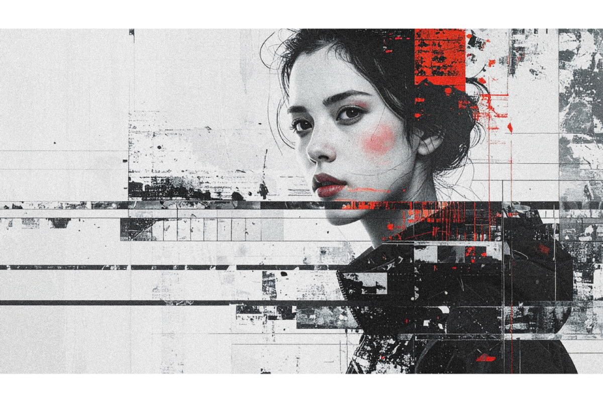 Beautiful Noise - Abstract Collages, a Texture Graphic by Offset (Photo 6 of 21)