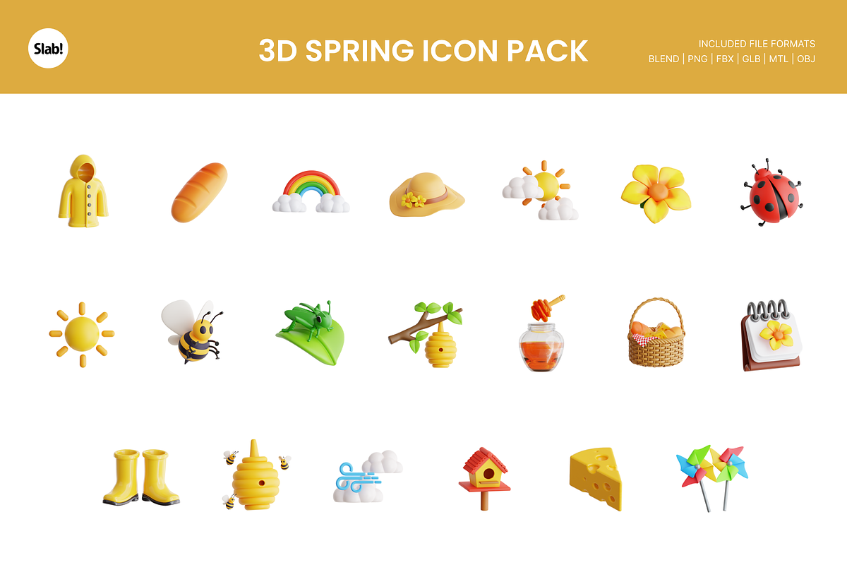 3D Spring Icon, an Object 3D Model by SLAB! Design (Photo 2 of 4)