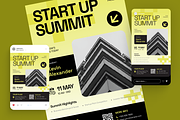 Startup Summit Flyer Set, a Flyer Template by Annora Studio (Thumbnail 2 of 6)