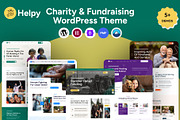 Helpy Charity WordPress Theme, a WordPress Template by FleexStudio (Thumbnail 1 of 2)