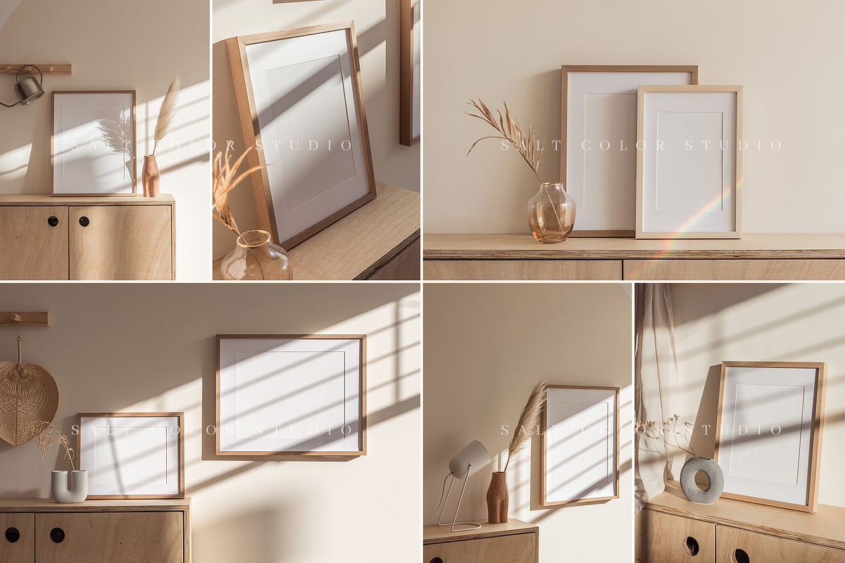 Nook Frame Mockup Bundle, a Household Mockup by Salt Color Studio (Photo 9 of 13)