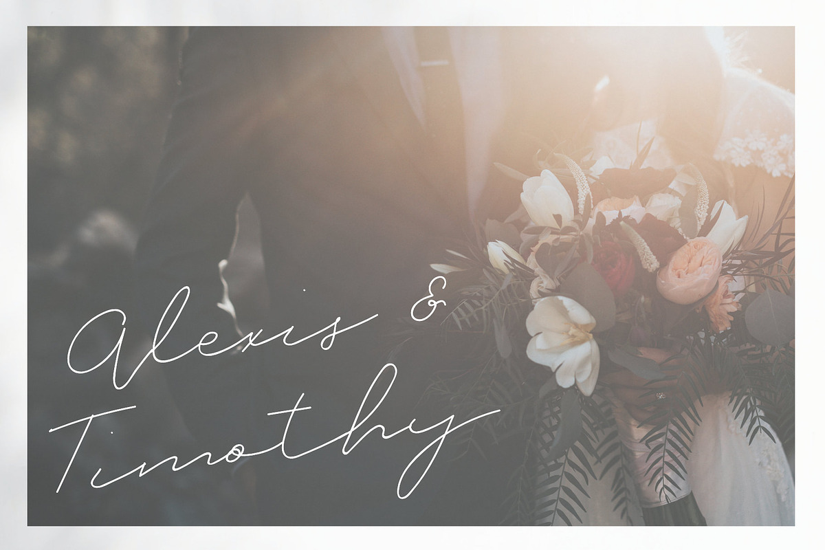 Signature Greek font petit nuage preview 6