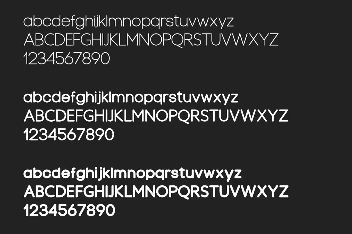 Otto Beautiful Rounded Fonts, a Sans Serif Font by Kongkow (Photo 4 of 5)