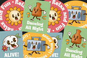 Magot Groovy Retro Display Font, a Sans Serif Font by timelesstype.co (Thumbnail 9 of 20)
