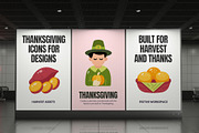 75 Thanksgiving Flat Icons, an Emoji Icon by Prosymbols (Thumbnail 4 of 10)