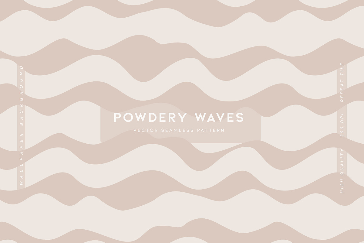 Powdery Waves, a Background Graphic by MalyskaStudio (Photo 1 of 9)