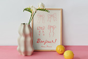 Coquette flowers & bows clip art, an Object Graphic by Cute Atelier (Thumbnail 2 of 9)