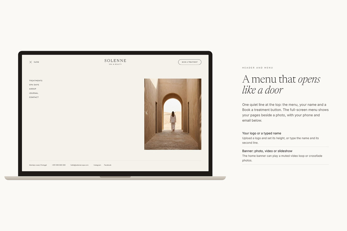 Solenne Spa & Beauty WordPress Theme, a WordPress Template by Tomasz Ganclerz (Photo 14 of 19)