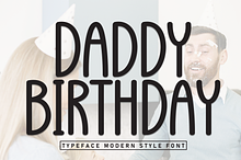 Daddy Birthday | Script Font