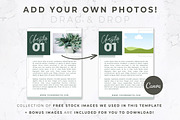 eBook Template for Canva | Green, a Magazine Template by Thirty One Palms Studio (Thumbnail 5 of 11)