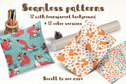 A Scurry of Squirrels - Design Kit, an Animal Illustration by Baksiabat (Thumbnail 11 of 12)