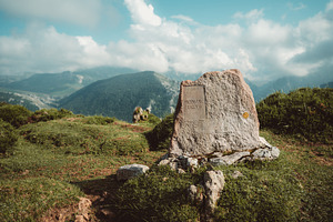 Picos de Europa park marker, a Nature Photo by SkyNext