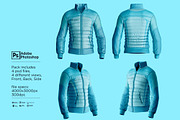 Men's Downs Jacket Mockup, a Hoody Mockup by Nanggroe Scripting (Thumbnail 6 of 9)