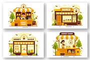 12 Honey Store Illustration, a Food Illustration by denayunebgt (Thumbnail 3 of 4)