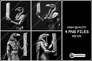 Horus Egyptian God Eagle Head Falcon, a Background Graphic by LaseredNinja (Thumbnail 1 of 7)