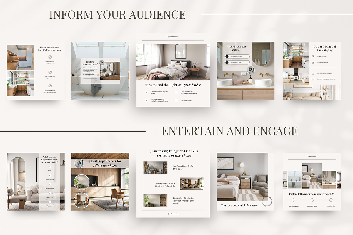 March Real Estate Posts & Captions, a Social Media Template by Marketing Templates Co. (Photo 6 of 10)