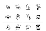 Animated Finance Icon Set, an Outline Icon by Vectors Market (Thumbnail 6 of 8)