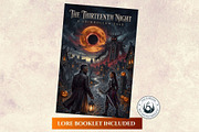 The Thirteenth Night Grimhollow Tale, a Seasonal Illustration by ThatsDesignArt (Thumbnail 2 of 17)