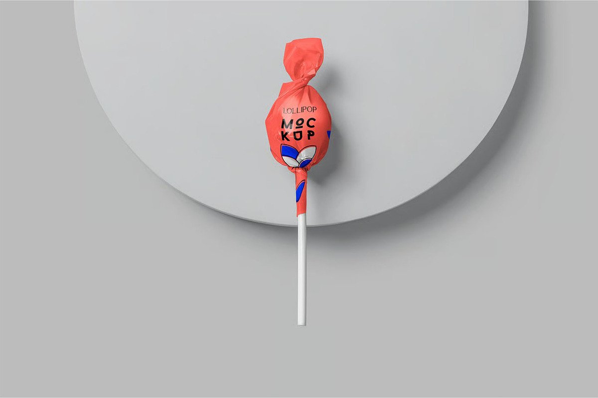 Lollipop Wrapping Mockups, a Product Mockup by megostudi0 (Photo 5 of 6)