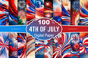 4th of july Digital Paper, a Texture Graphic by Forhadx5 (Thumbnail 1 of 8)