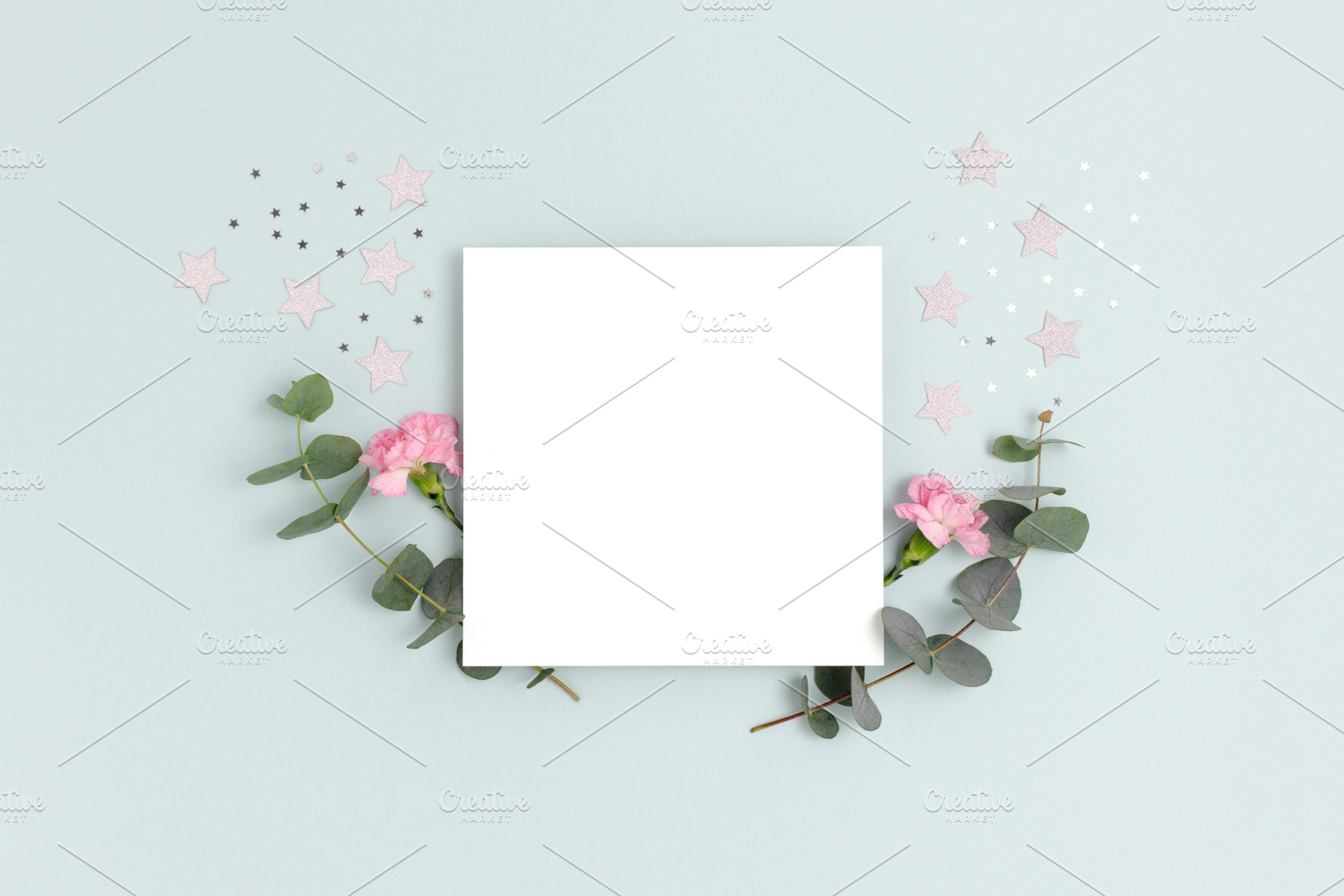 Empty card with carnation, an Arts & Entertainment Photo by rorygez fresh