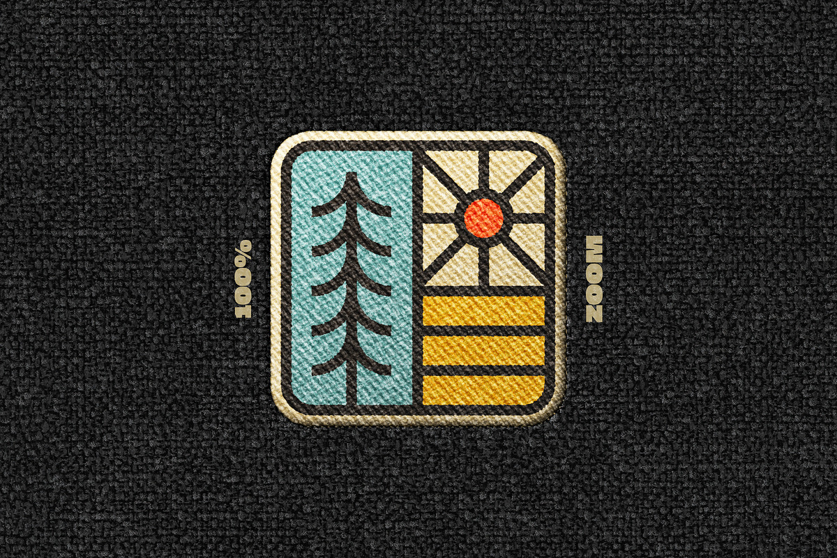 Embroidery Patch Mockup, a Merchandise Mockup by Design Squad (Photo 4 of 4)