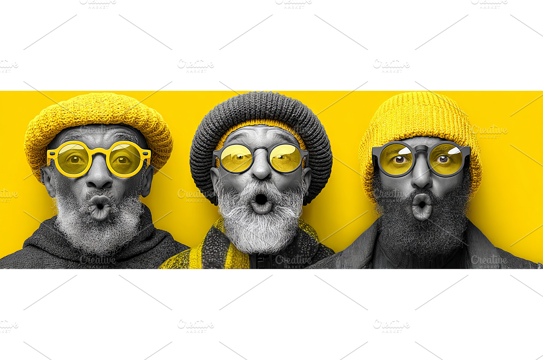 Happy family members are pictured, an Abstract Photo by ZinetroN