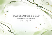 Watercolor Green Abstract Background, a Background Graphic by Yorda Studio (Thumbnail 1 of 8)