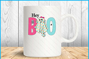 Hey Boo Halloween Pun Ghost Spooky, a Graphic by Creativeusart (Thumbnail 3 of 4)