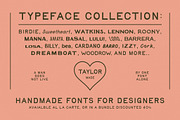 Handmade Typeface Collection, a Font by Taylor Penton (Thumbnail 1 of 2)