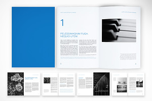 Corporate Report, a Print Template by McLittle Stock