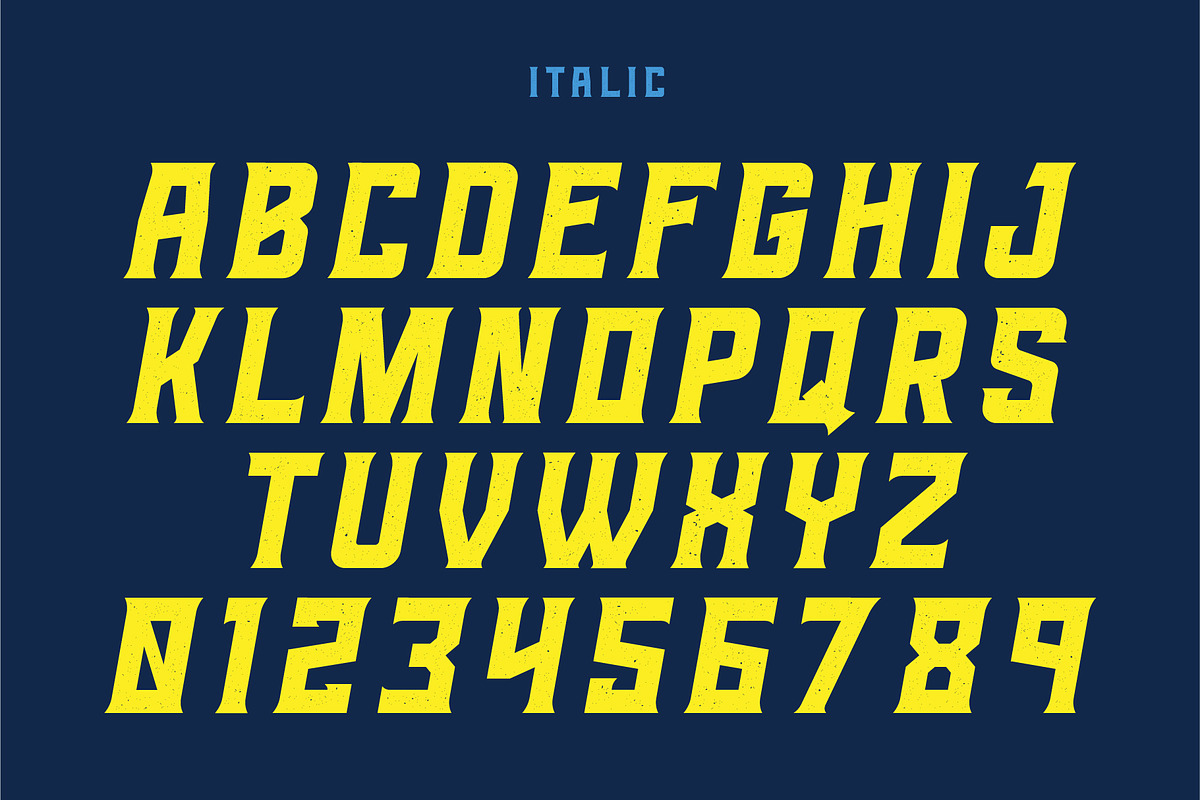 MILWAUKEE – Distressed Display Font, a Serif Font by BfredDesign (Photo 3 of 6)