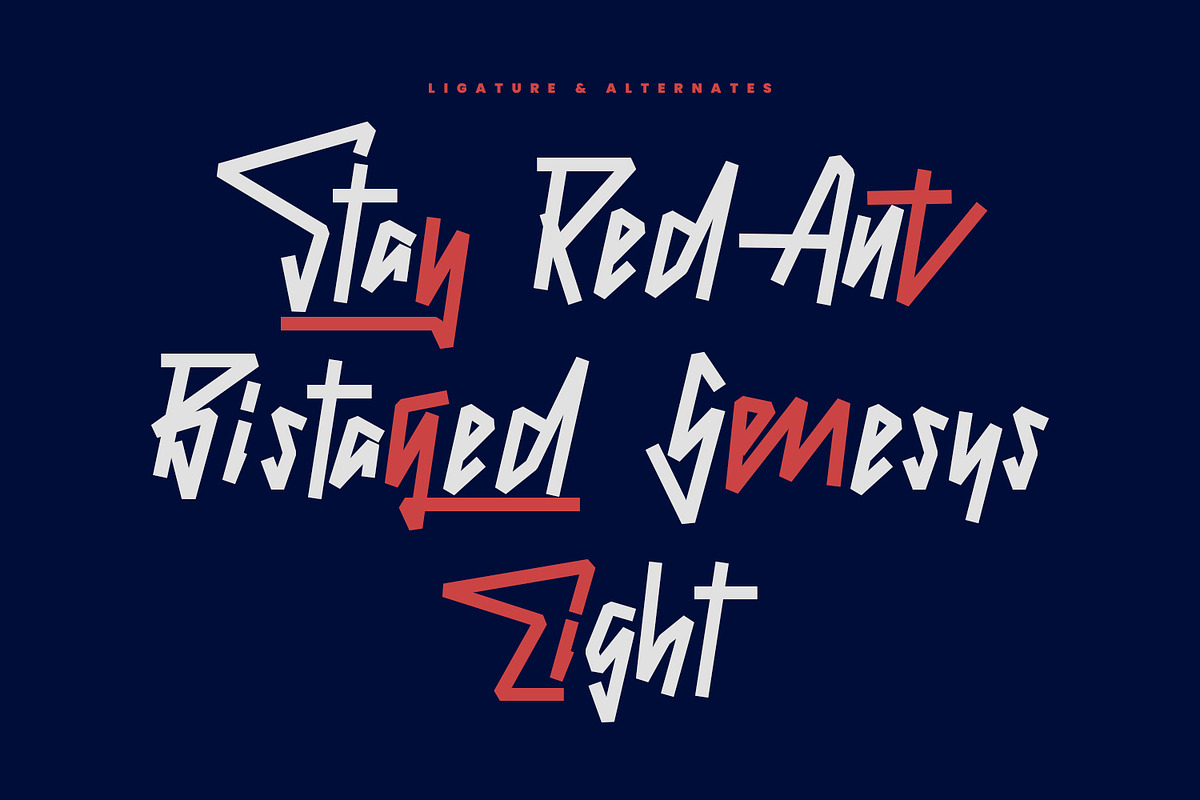Awenty Eight Display Script Font, a Script Font by Maulana Creative (Photo 4 of 7)