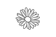 Daisy Flower Line Art Vector Bundle0, an Illustration by jahid234 (Thumbnail 26 of 51)