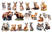 Watercolour Animals and plants, an Animal Illustration by AkvarelRiver (Thumbnail 6 of 16)