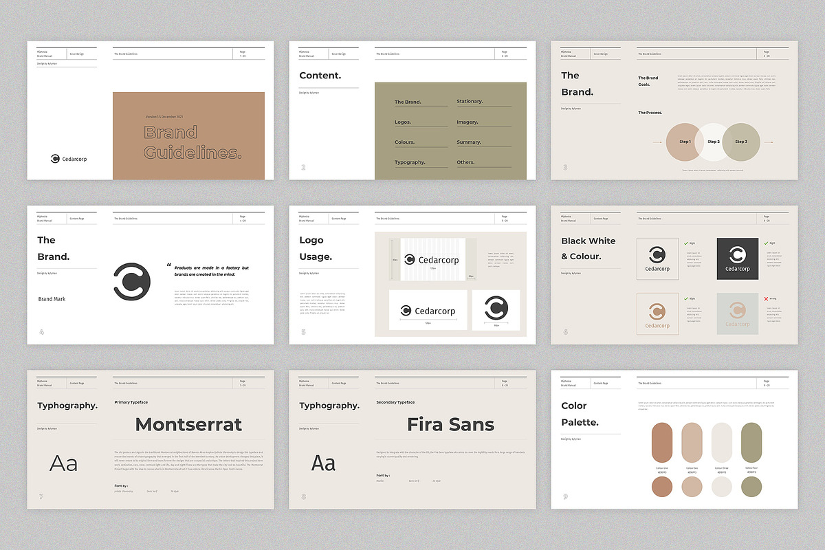 Brand Guidelines Keynote, a Presentation Template by kylyman