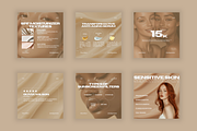 Beige Skin Care Instagram Templates, a Social Media Template by Xenié Creative (Thumbnail 8 of 10)