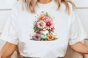 Whimsical summer gnome Clipart, an Illustration by Designworld (Thumbnail 4 of 6)