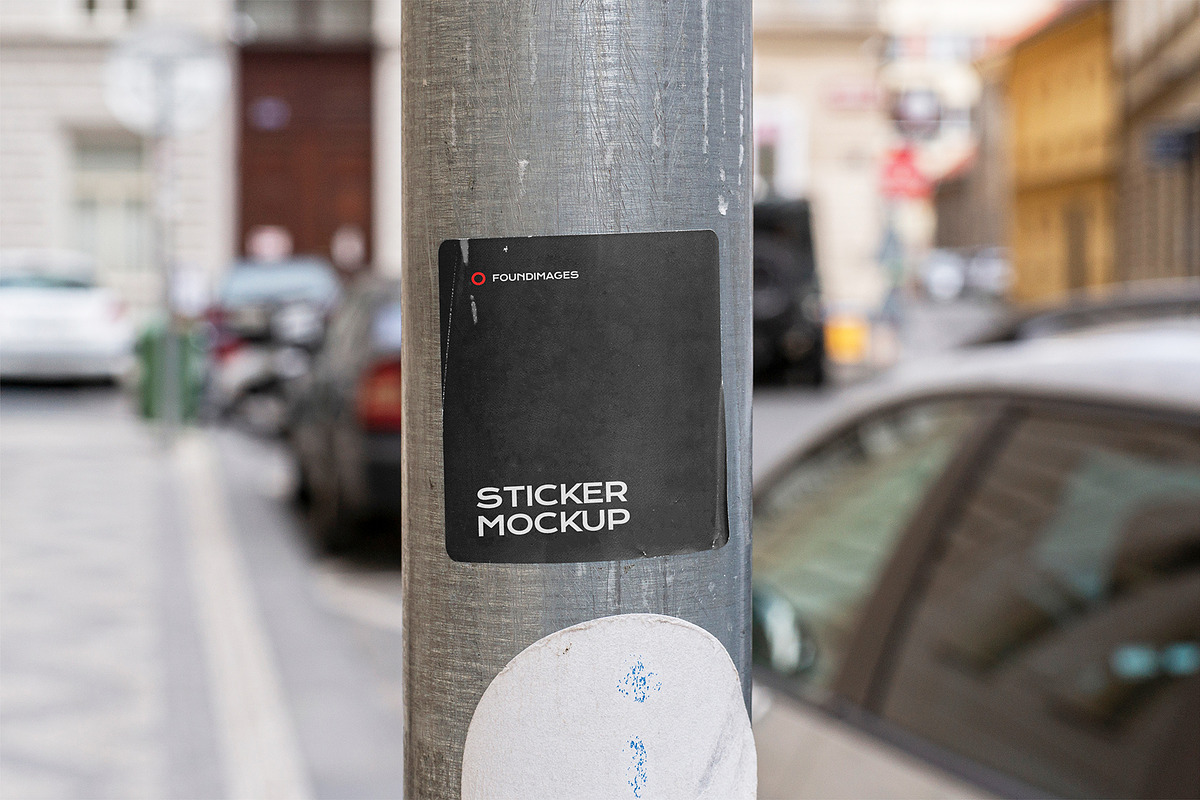 47 sticker mockup bundle vol 2, a Product Mockup by FoundImages (Photo 5 of 50)