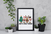 Funny Christmas Just a Jolly Goose, an Illustration by Daily.Designs (Thumbnail 4 of 5)