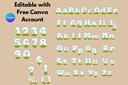Lace Canva Frames Letters Template, a Decorative Illustration by GraphiCarola (Thumbnail 3 of 6)