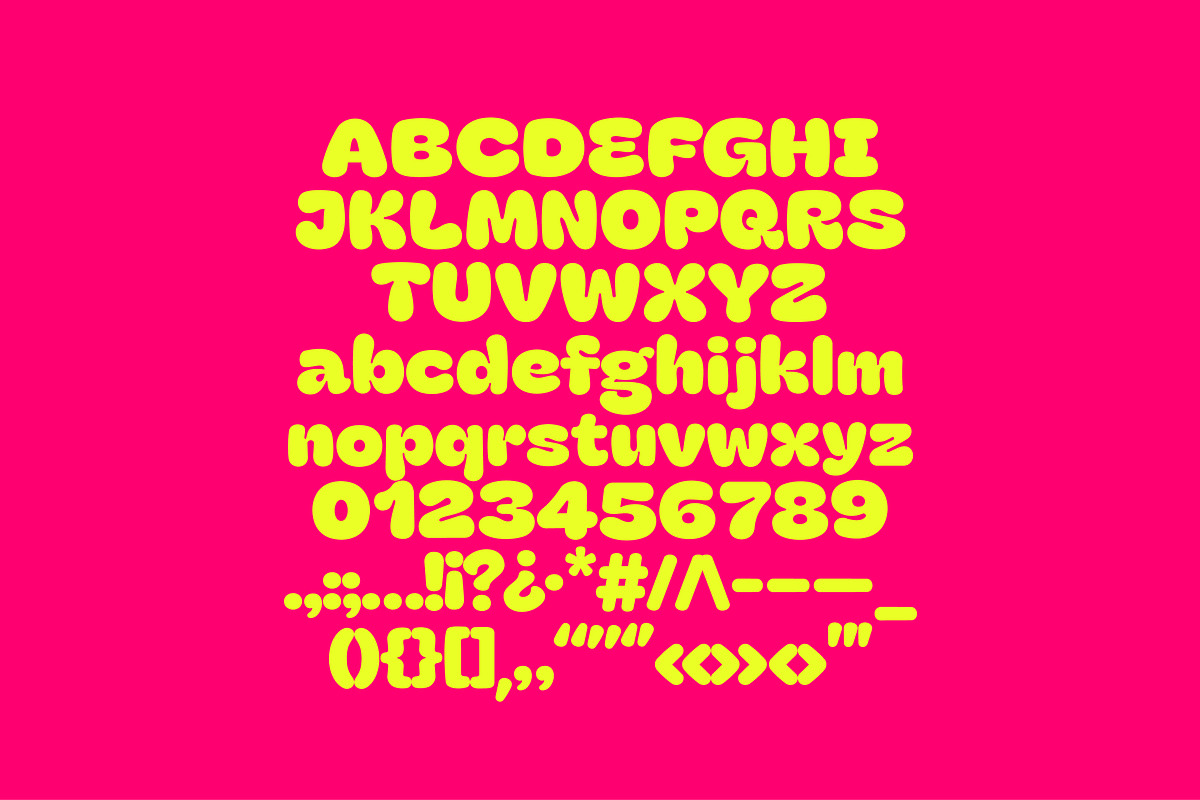 Bumblo is a bold display font., a Sans Serif Font by kavoon (Photo 9 of 10)