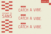 Highway 35 - Retro Font Bundle, a Handwritten Font by Lateral Design (Thumbnail 8 of 17)